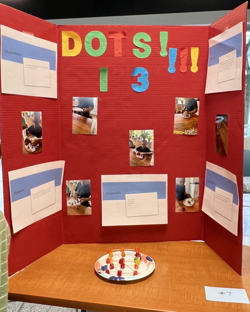 science fair project dots